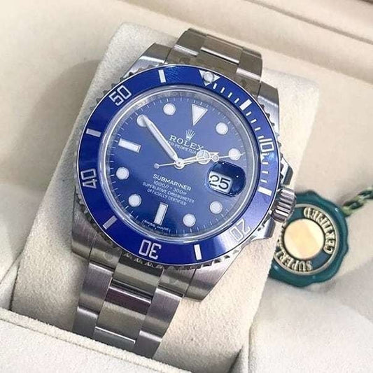 Reloj Azul Rolex Submariner